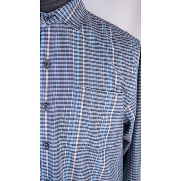 Tommy Bahama Cotton/Silk Long Sleeve Cuff Shirt Mens M/M Button Down - Picture 4 of 11